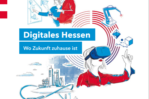 Titelblatt der Digitalstrategie des Landes Hessen