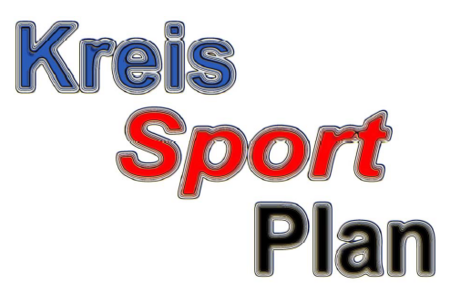 Schriftzug Kreissportplan