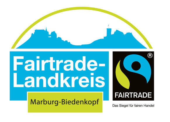 Logo Fairtrade-Landkreis Marburg-Biedenkopf