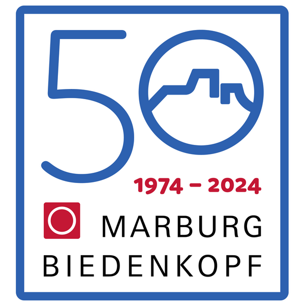 Logo 50-Jahre Landkreis Marburg-Biedenkopf