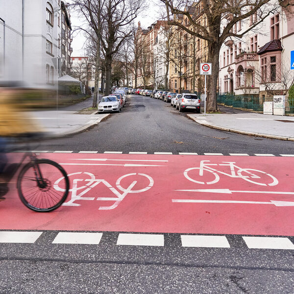 Radweg Stadt