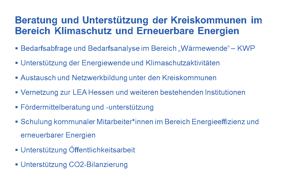 Übersicht Beratung und Unterstützung des KKZ