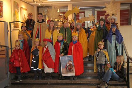 Sternsinger im Kreishaus