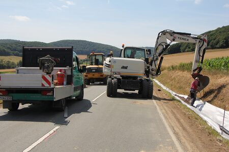 Foto zur Pressemitteilung 259/2019 (Kreisstraßen Baumaßnahmen)