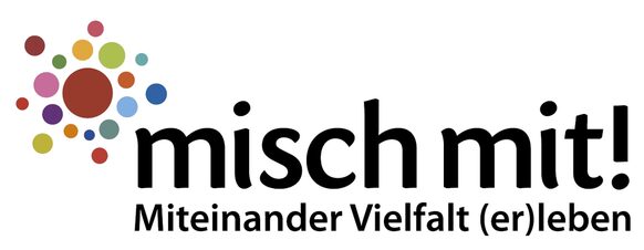 "misch mit!" Logo