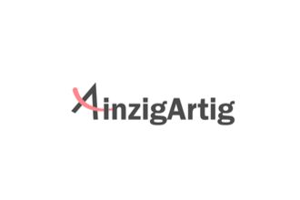 Schriftzug AinzigArtig